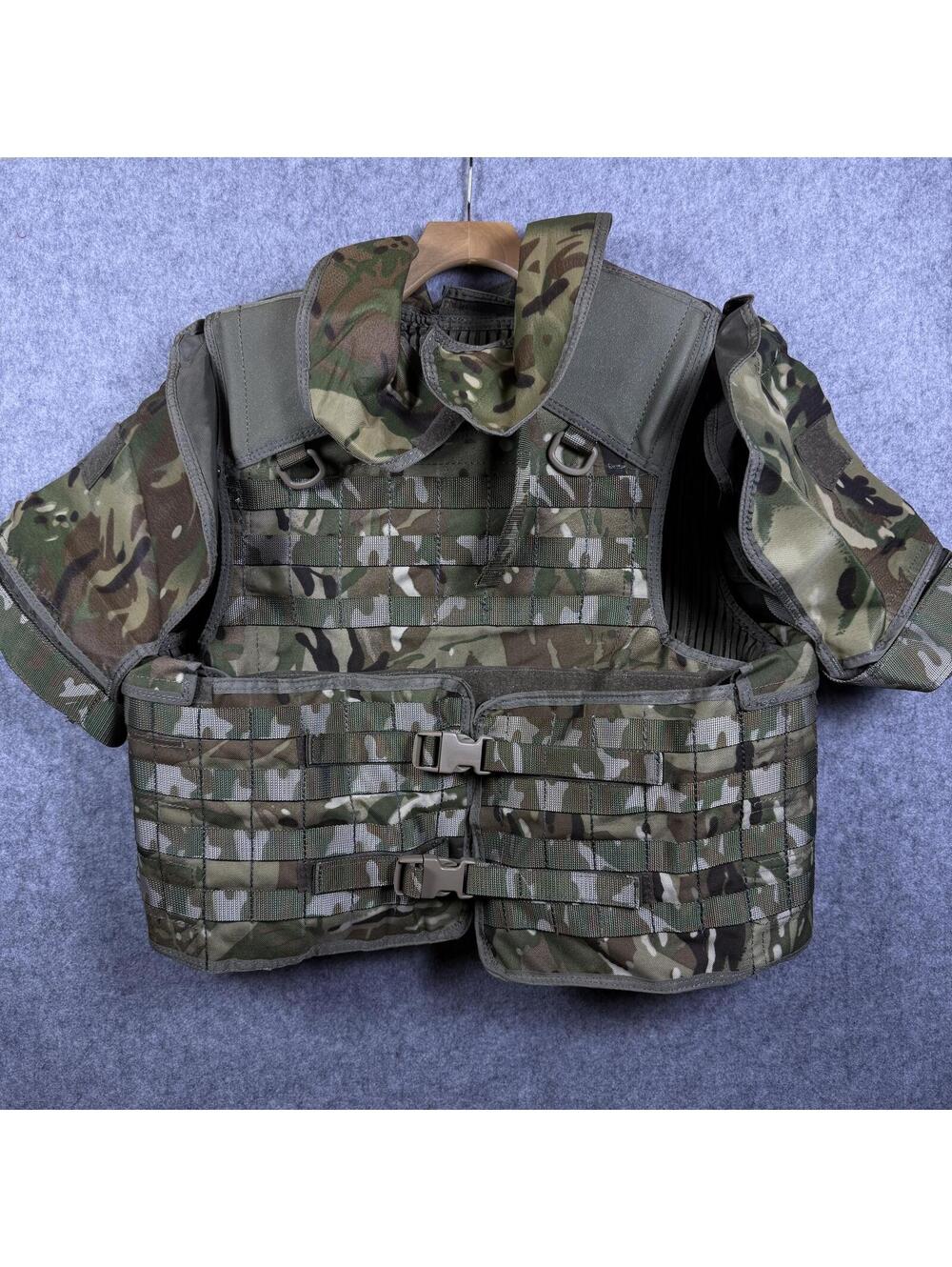 British Army Surplus Osprey Tactical Vest Plate Carrier Shell Empty MTP 180/104